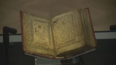 What’s thought to be Scotland’s oldest manuscript has gone on display in Aberdeen