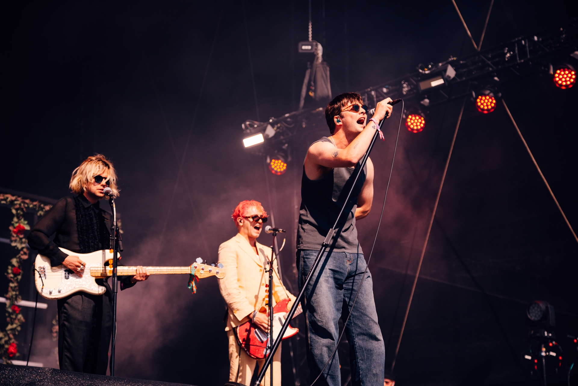 Fontaines D.C. were among the main stage acts on Saturday. (Image: TRNSMT)