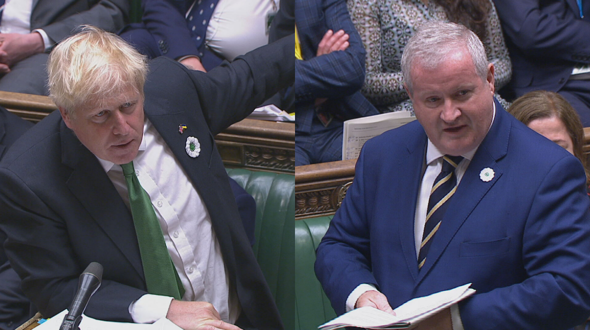 SNP Commons leader Ian Blackford compares Tories to ‘Genghis Khan’ as MPs ejected from chamber