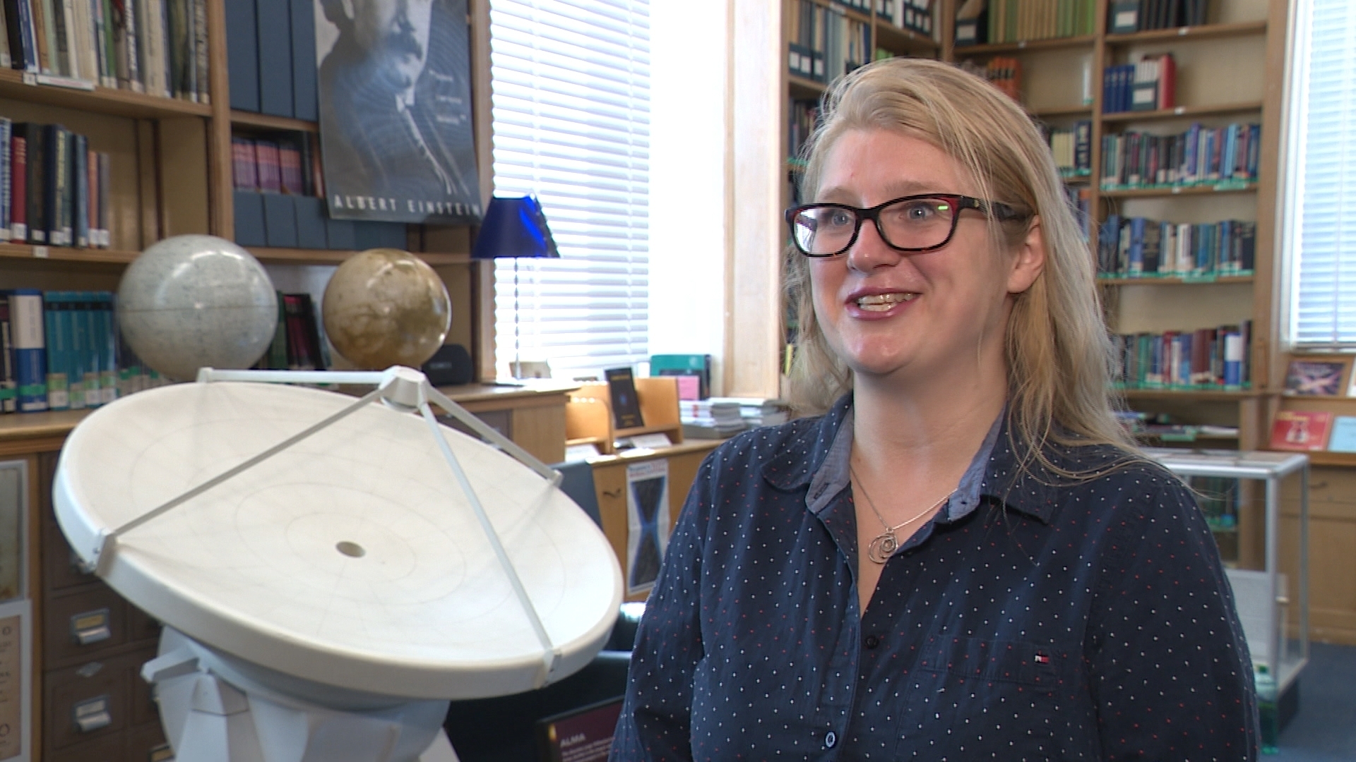 Dr Olivia Jones is a member of the team of scientists and engineers from the UK Astronomy Technology centre