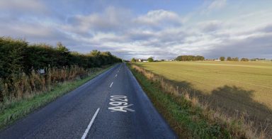 Police dashcam appeal launched after three car crash in Aberdeenshire on A920 Pitmedden to Oldmeldrum Road