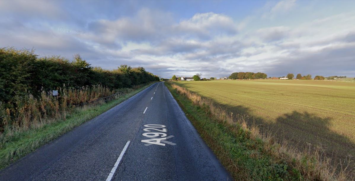Police dashcam appeal launched after three car crash in Aberdeenshire on A920 Pitmedden to Oldmeldrum Road