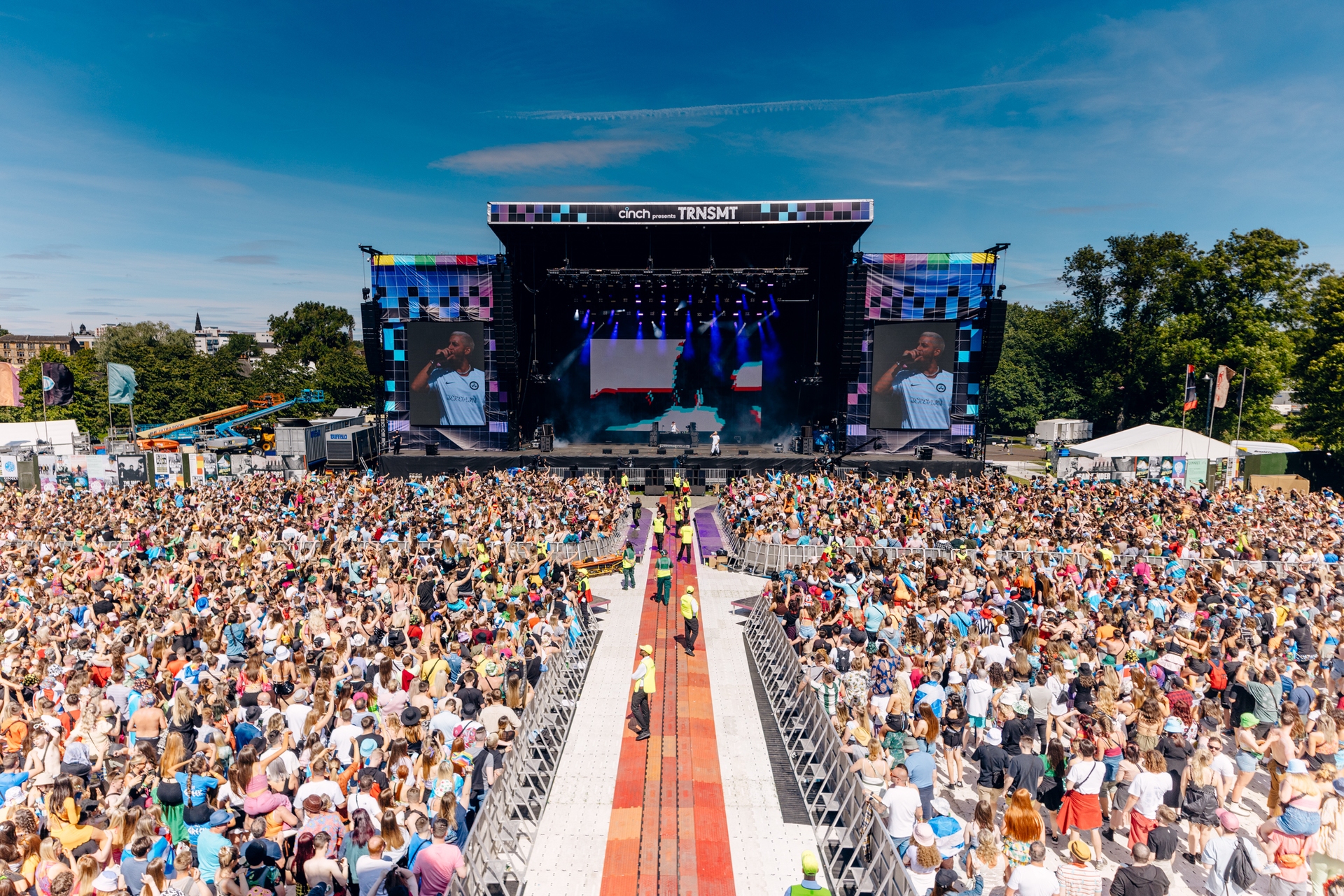 Example attracted a huge crowd, but some fans waited hours to get in after a queuing issue. (Image: TRNSMT)
