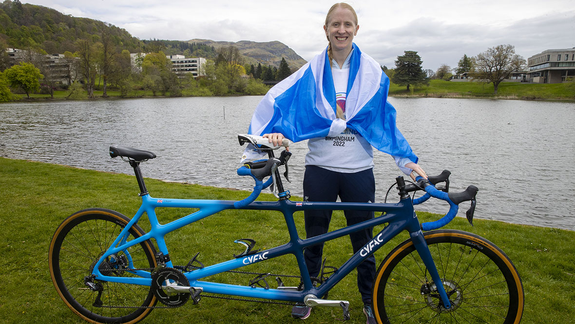 Team Scotland triathlete Alison Peasgood.