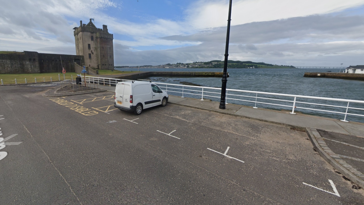 Teenager charged after police car vandalised during mass beach brawl in Broughty Ferry