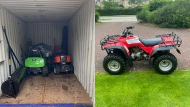 Theft of quad bike and mowers in Kintore area of Aberdeenshire sparks police appeal