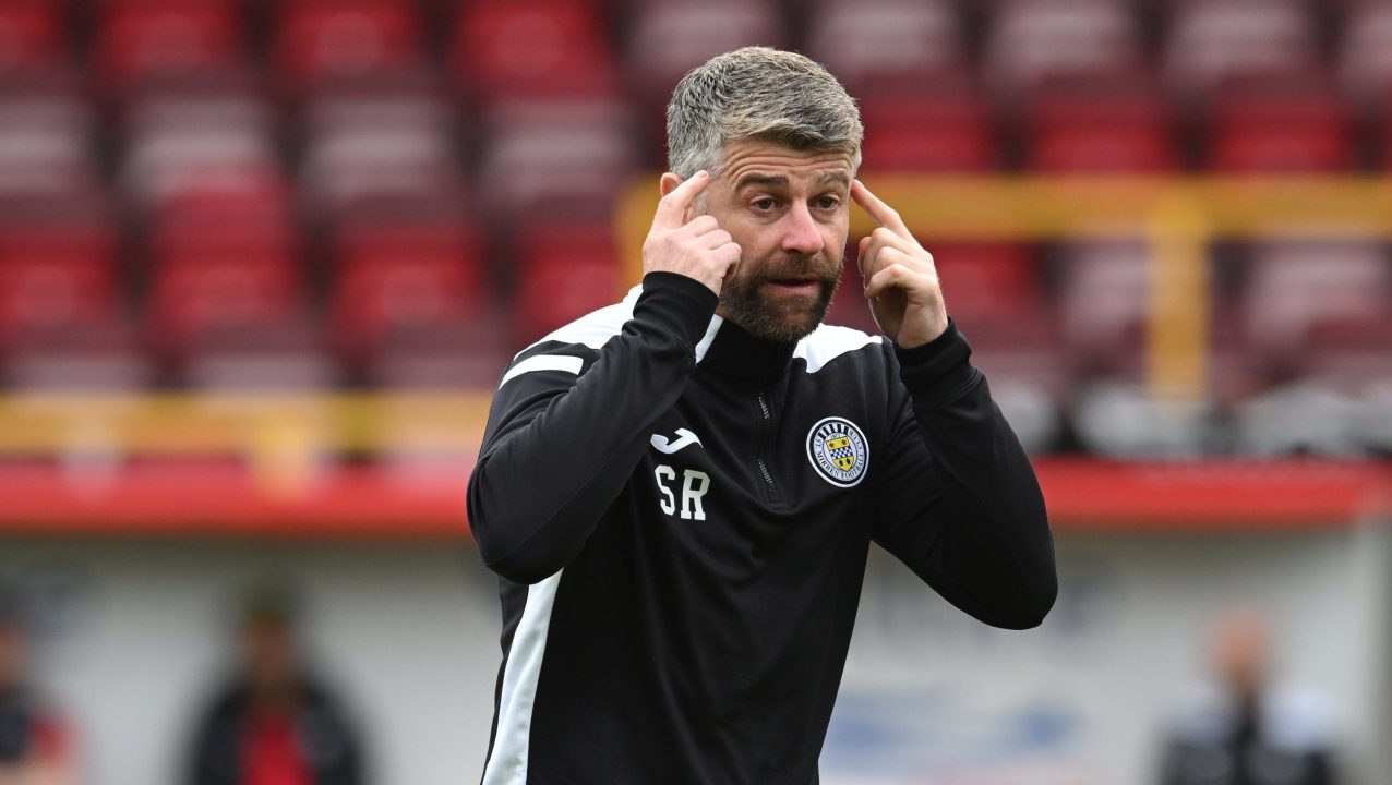 Stephen Robinson urges St Mirren not to get carried away after beating Celtic