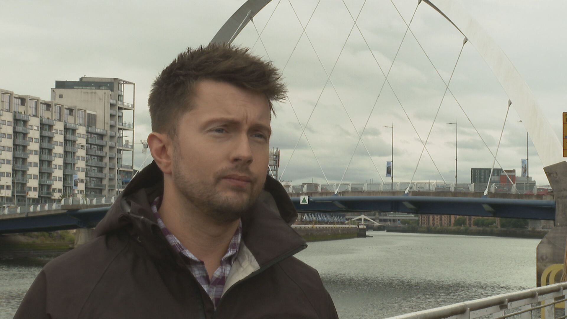 STV meteorologist Sean Batty warned extreme weather conditions are now the 'new normal' in Scotland.