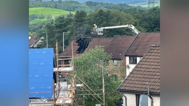 Woman dead and two men in hospital after early morning house fire on Glen Fyne Road, Cumbernauld