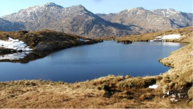 Police enquiries underway after body of a man found in water at Lochan Na Craoibhe in Glencoe