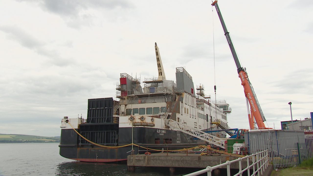 Major equipment on ferry at troubled Ferguson Marine yard successfully switched on