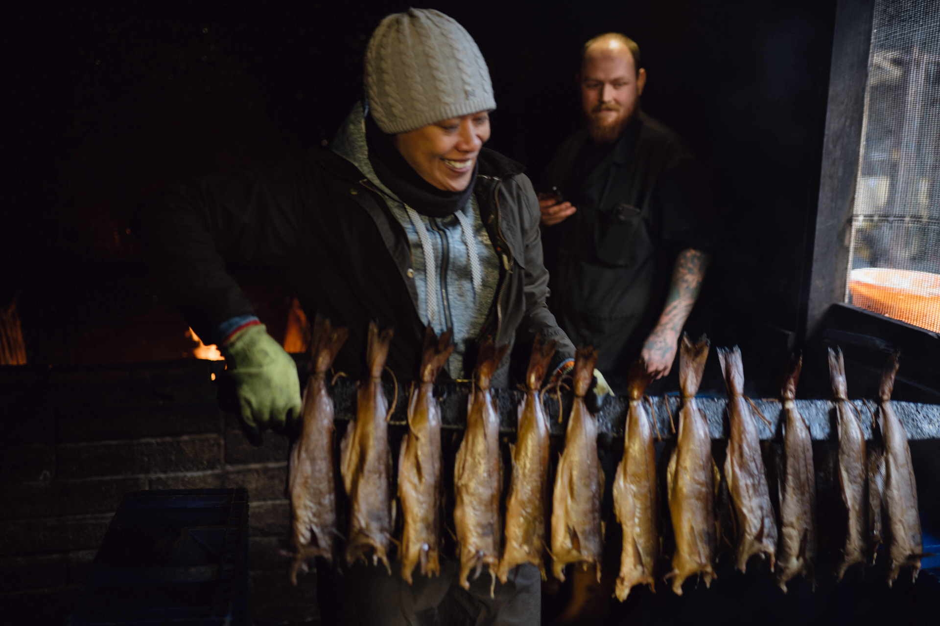 Ms Galetti believes Scottish seafood to be the best in the world. 