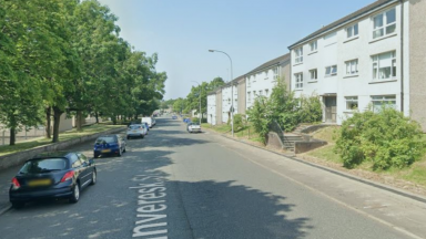 Teen taken to hospital after ‘disturbance’ on Inveresk  street in Glasgow