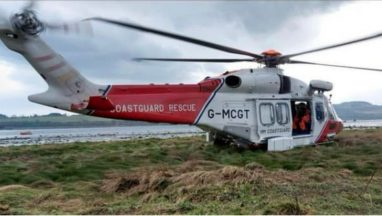 Two taken to hospital after being spotted in River Clyde by ScotRail train driver between Port Glasgow and Cardross