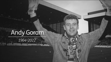 Andy Goram remembered at Ibrox and funeral service