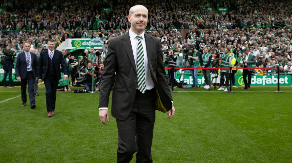 Celtic CEO Michael Nicholson elected as Rangers’ chief Stewart Robertson’s replacement on SPFL board