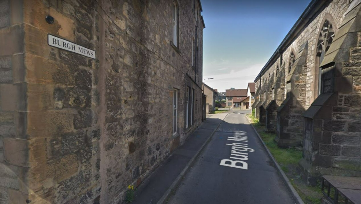 Pensioner killed in hit and run incident involving van on Burgh Mews, Alloa