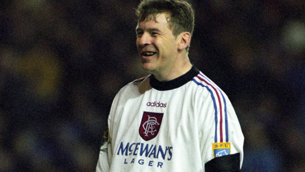 Goram spent seven years at Ibrox. 