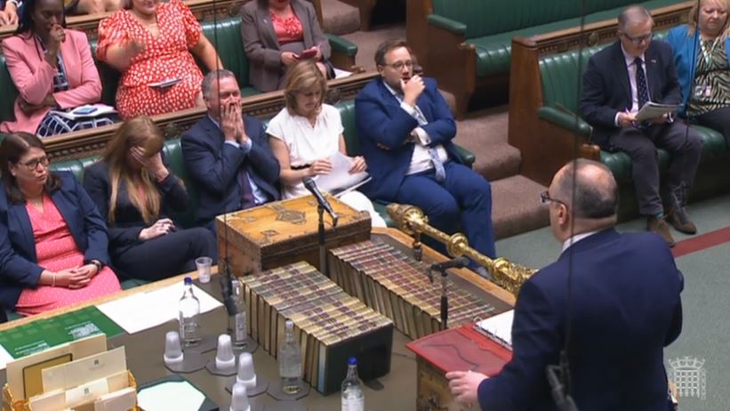 Ellis' claim that Johnson did not recall the conversation was met with laughter from the Labour benches. 