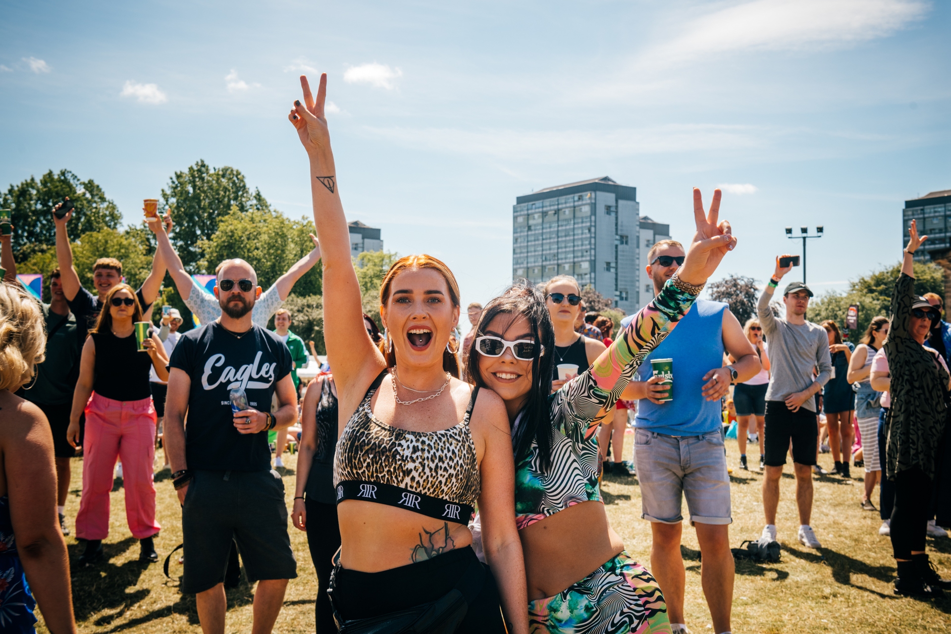 Fans in Glasgow Green for final day of TRNSMT.