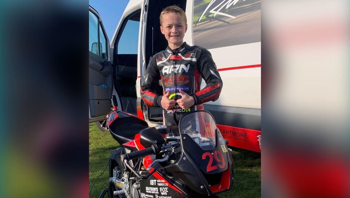 Tributes paid to 11-year-old biker who died in training accident at East of Scotland kart club in Fife