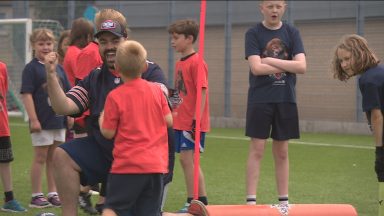 Chicago Bears in Glasgow for UK first coaching session