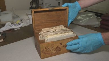 Secret 100-year-old love letters discovered in museum