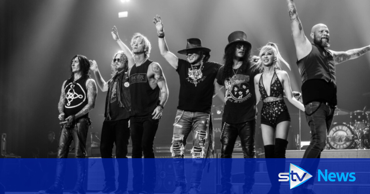 Guns N' Roses frontman Axl Rose apologises after postponing Glasgow ...