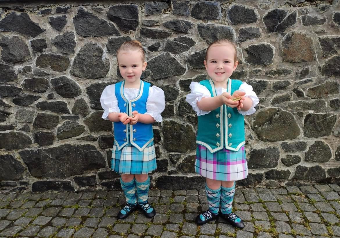 Lucy's three-year-old sister, Lily, is also learning how to dance.