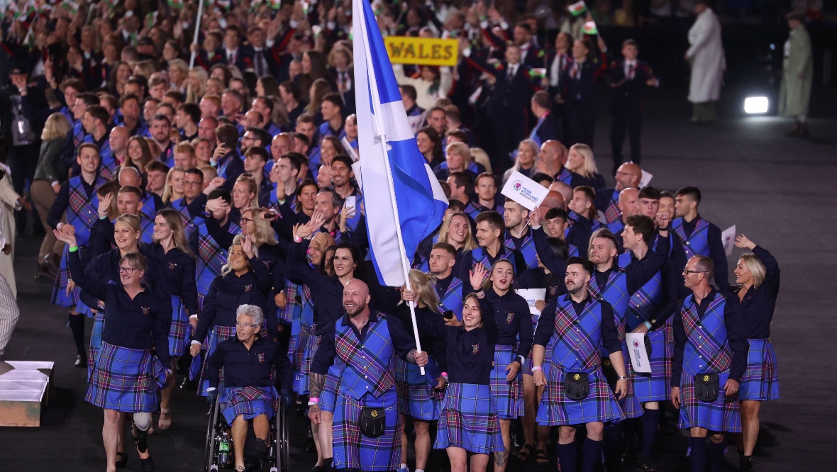 Commonwealth Games gets underway as Scotland fly flag at opening ceremony