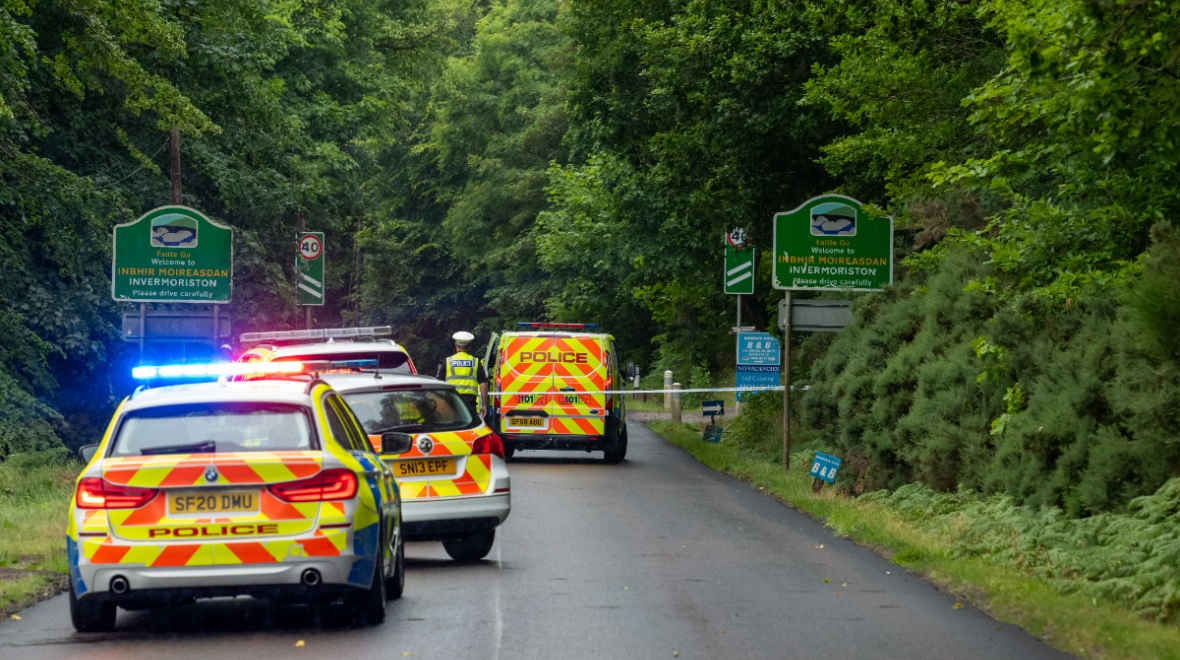 Officers shut down the road for more than seven hours following the crash.