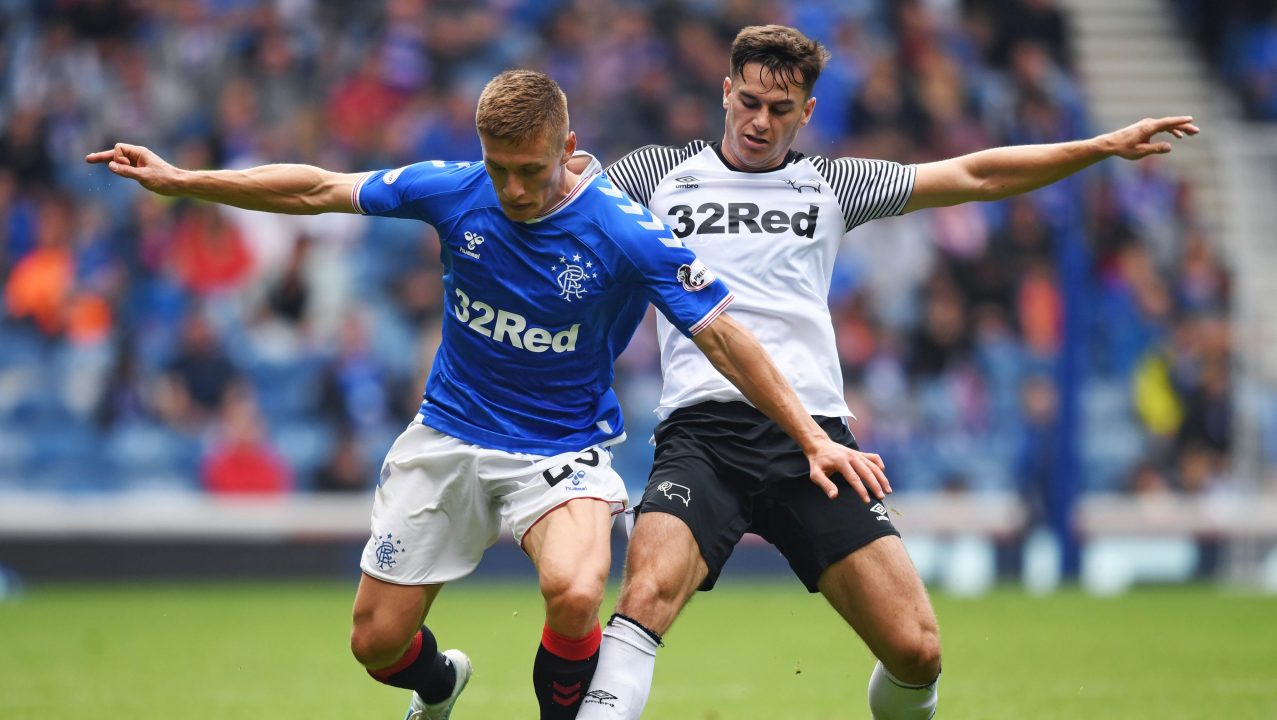 Rangers announce signing of former Derby County forward Tom Lawrence
