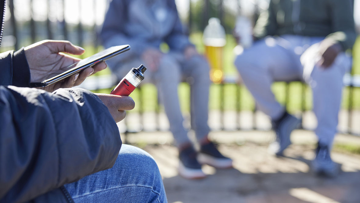 Disposable vapes are too 'readily accessible' to younger people, health expert warns