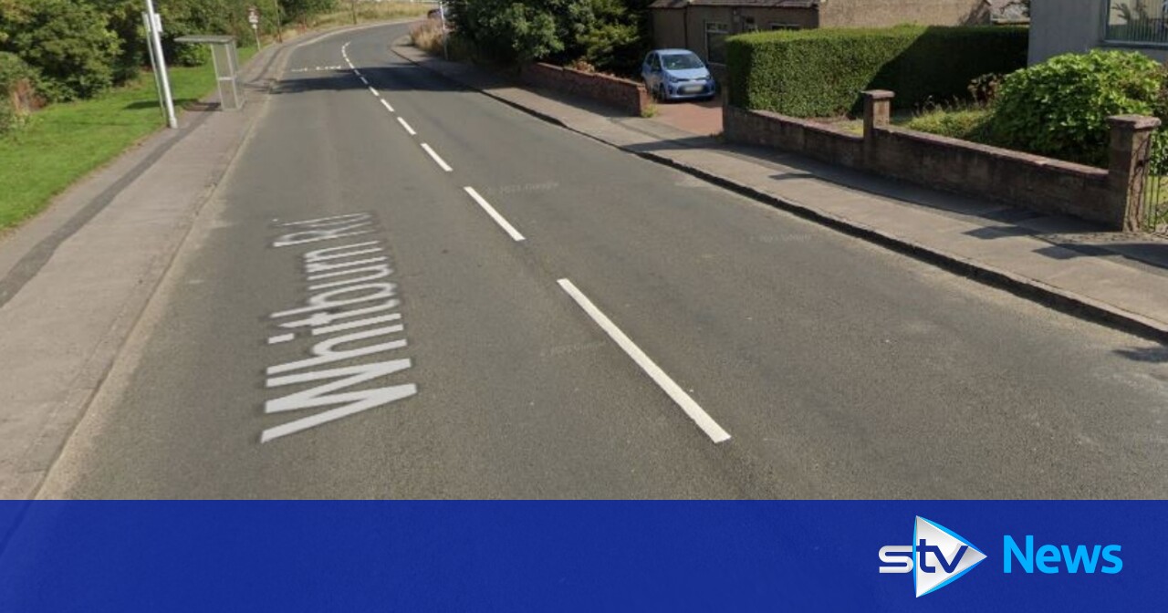 Woman taken to hospital after being struck by car on Whitburn Road