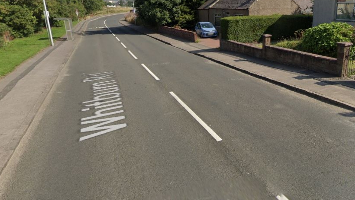 Woman taken to hospital after being struck by car on Whitburn Road, Bathgate