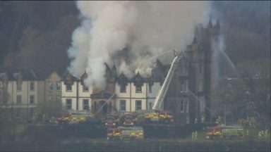 Two men tried to smash window to escape Cameron House fire
