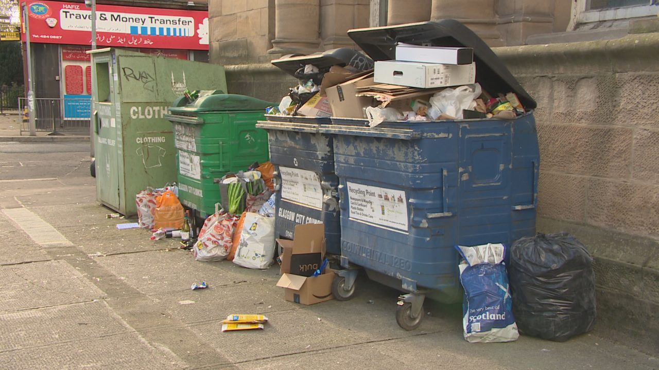 Glasgow City Council remove recycling units after fly-tippers ‘abuse facilities’