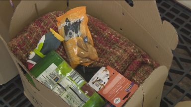 Scottish SPCA to help stock supplies in food banks