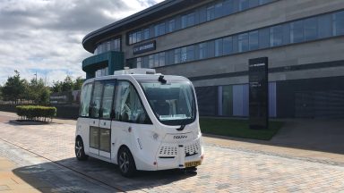 Free rides offered as driverless bus service introduced in Inverness