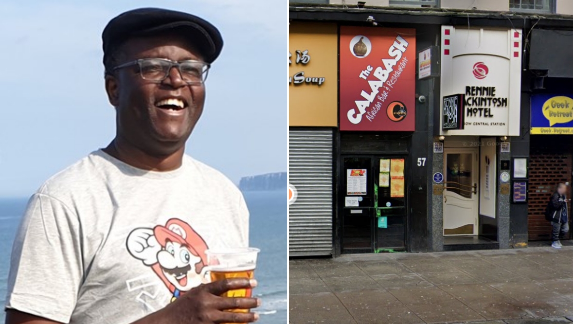 Tributes pour in as owner of Calabash African restaurant in Glasgow city centre dies