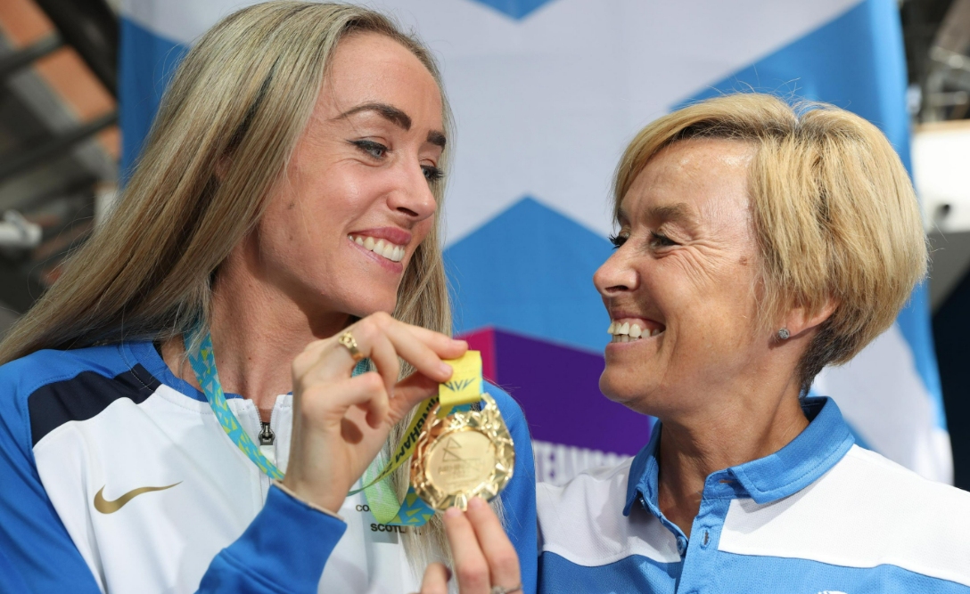 Eilish and mum Liz both know what's like to win 10,000m gold at the Commonwealth Games.