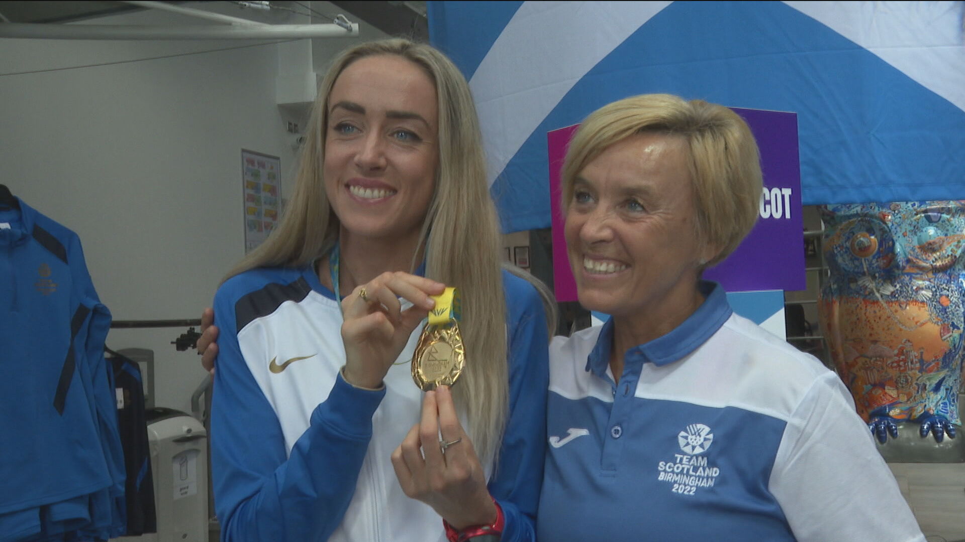 Eilish and Liz McColgan will feature in the Hogmanay extravaganza.