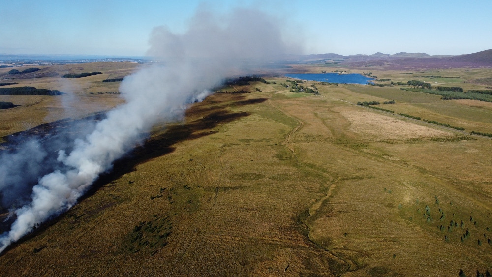 Crews have been fighting for over 48 hours now to stop the blaze. 