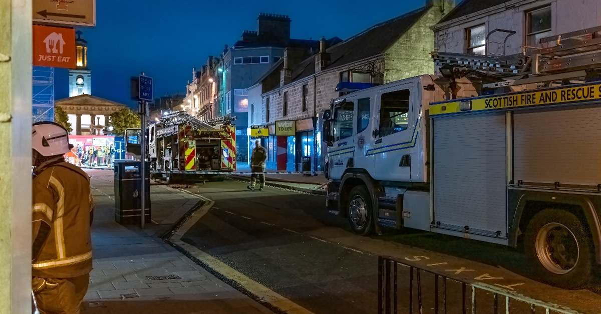 Fire at Poundland store on High Street in Elgin being treated as ‘suspicious’ by police