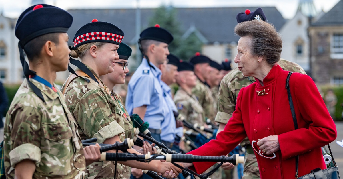 Princess Anne thanks performers ahead of return of Royal Edinburgh Military Tattoo
