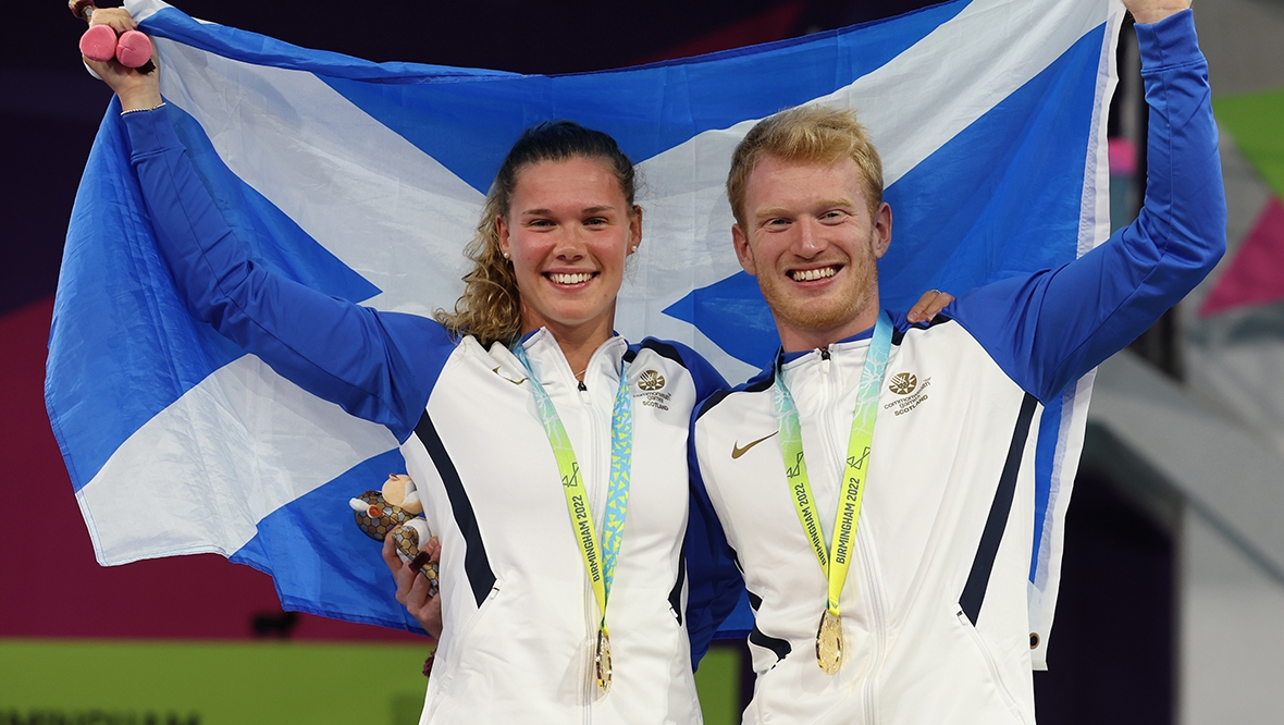SCOTLAND X1 Schottland Sieger-Medaille für Commonwealth Games MI3 