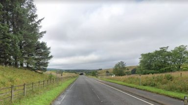 Pensioner dies in single vehicle crash involving Transit van near Greenhaggs Recycling Centre in Newton Mearns