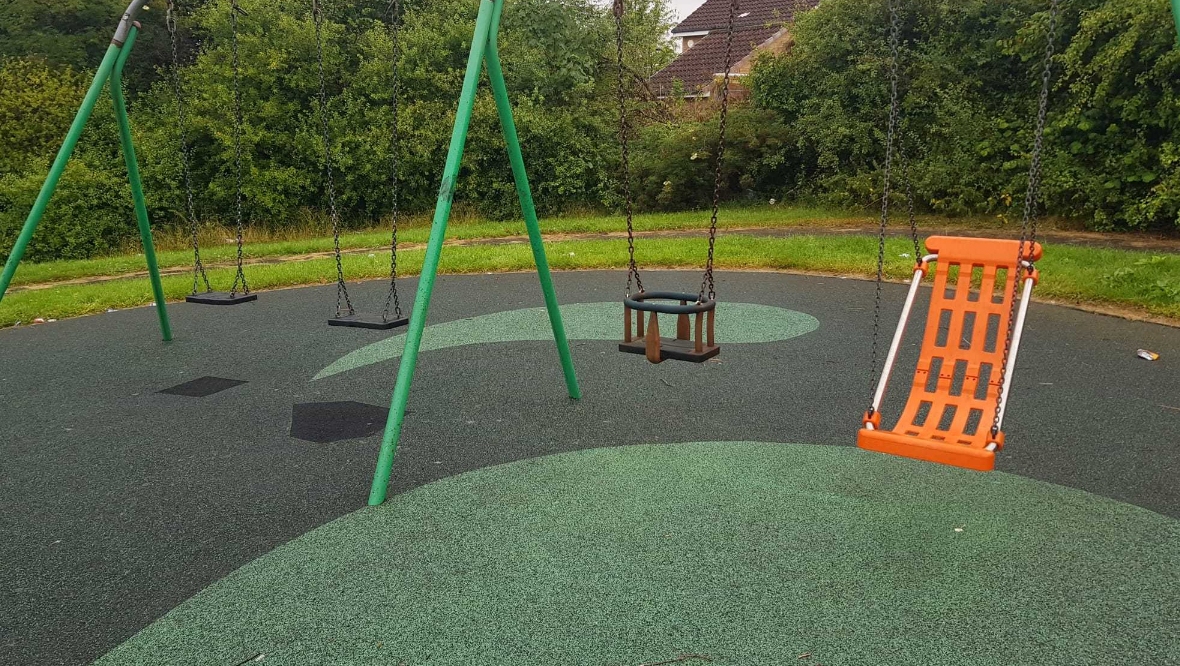 Family ‘delighted’ as council installs accessible swing for son in park
