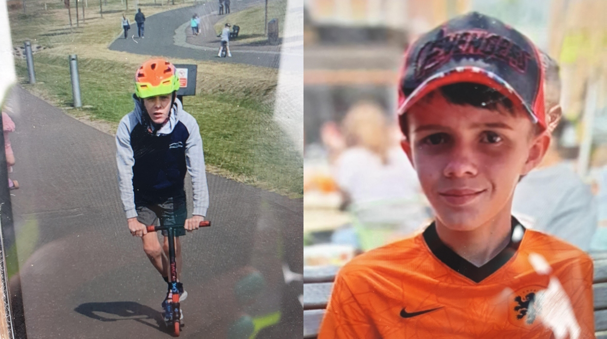 Missing person search stood down after 11-year-old boy who disappeared from Kelpies park found￼