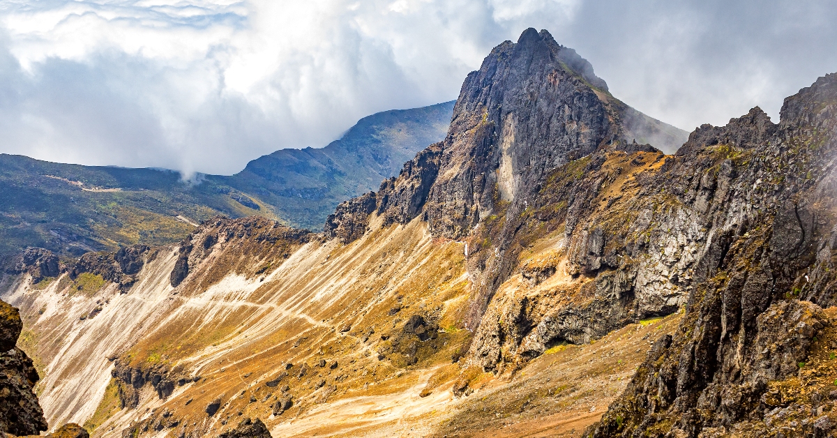 Rucu Pichincha volcano, Ecuador.